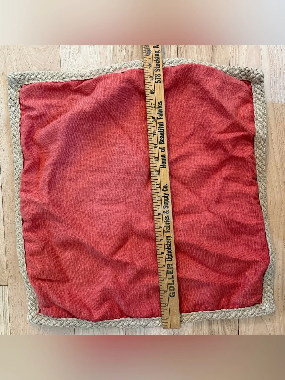 Pottery barn linen pillow cover